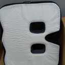 Healthfix Orthopedic Seat Cushion  Ergonomic Memory Foam Coccyx Cushion with Washable Breathable Cover & Non-Slip Base  Tailbone & Sciatica Pain Relief Pillow for Office Chair (Medium) (Medium (130200 lbs))