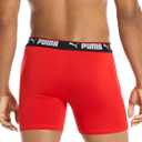 PUMA mens 5 Pack Performance Boxer Briefs (S)