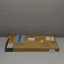 Hershii Tension Shelf Expandable Rod Closet System Heavy Duty Clothes Hanger Adjustable DIY Storage Organizer Shoe Rack (23.62 - 39.37 inches, Ivory)