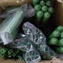 6 Pack Tomato Cages, 51.2in Tomato Plant Support Stakes Heavy-Duty, Garden Tomato Cages & Trellis for Climbing Vegetables, Tomatoes, Peppers, and Potted Plants (6)