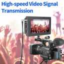 Superbat Micro BNC to BNC Cable 2ft SDI BNC Male to HDBNC Male Cable Right Angle Belden 1855A, Support 3G/6G/12G-SDI,for Blackmagic Video Assist Monitor Camera Video Switcher 2-Pack