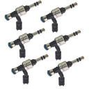 Set of 6 12634126 J1157 Fuel Injector 6 Holes Disc Engine Nozzles Compatible with 2010-2016 Buick Lacrosse 2011-2016 Buick Regal 2011-2017 Chevy Equinox GMC Terrain 2014 Chevy Impala 2013-2014