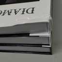 Senea Kay Tissue Box Cover Rectangle - Decorative Faux Book Facial Tissue Dispenser for Coffee Table Decor, Living Room Bedroom - Large Tissue Box Holder Perfect Size to Cover Rectangular Tissue Box