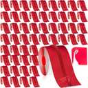 7ft x 3in Dust Barrier Zipper,48 Rolls Self-Adhesive Double Zipper
