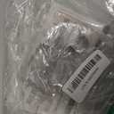 Silver Curtain Rods for Windows with Brackets,5/8 Inch Diameter Small Window Curtain Rod Adjustable 32 to 48 Inches,Easy Install Drapery Rods,Gray