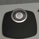 Adamson A25 Scales for Body Weight - Up to 400 LB - New Version - 5.3" Dial on 12.4" x 10.2" Platform - Anti-Skid Rubber Surface - High Precision Bathroom Scale Analog - Durable with 20-Year Assurance (Black)
