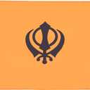 AZ FLAG - Sikhism Flag - 3x5 Ft - 100D Polyester Sikh Religion Banner with Two Metal Grommets - Fade Resistant - Vivid Colors - 3' x 5' Feet - 150x90 Cm