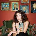 for iPhone 14 Pro Max Case, Whimsical Llama & Sunflower Pattern in Van Gogh Style, Artistic Soft Slim TPU Protective Cover with Shock-Absorbing TPE Strips & Camera Lens Protection for Women (Alpaca)