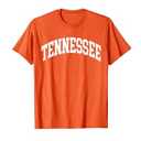 Tennessee TN Varsity Style White Text T-Shirt XS