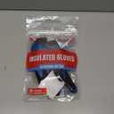 Electrician Gloves 1000V High Voltage,ASTM D120 Certified & Double Insulated Electrical Gloves,Rubber Safety Work Gloves (Blue,Large)