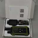 GPS Wireless Dog Fence System - Electric Training Collar with Free App for Dogs 15 Lbs+ (Black)