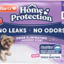 Hartz Home Protection Super Absorbent Odor Eliminating Lavender Scented No Leaks Dog Pads, 100 Count