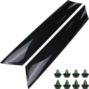 APPERFiT Windshield Post Trim A Pillar Molding Cover Compatible with Mini Cooper R55 R56 R57 2007-2015 Windshield Side Molding Replaces 51137272583 51137272584