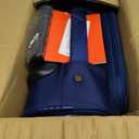 Hanke Underseat Carry On Luggage with Wheels, 17-Inch Small Suitcase Rolling Under Seat Luggage, Lightweight Personal Item Bag with 15.6" Compartment for Overnight & Short Trips, Blue