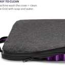 Purple Simply Seat Cushion | Pressure Reducing Grid Designed for Ultimate Comfort | Designed for Cars and Travel | Made in The USA