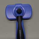 Swihauk Self Cleaning Slicker Brush - Skin Friendly Deshedding Grooming Tool for Dogs & Cats, Suitable for Shedding & Haired Pets, with Pet Supplies Accessories, Blue