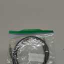 Elecan 3.5mm AUX Cable 2 Ft/2 Pack (Hi-Fi Sound-Zinc Alloy Case-OD 3.5MM-Ultra Slim&Soft) Short Auxiliary Stereo Audio Cable Braided 1/8 inch 3.5 mm AUX Cord for Headphones,Home Stereo, Speaker, Phone