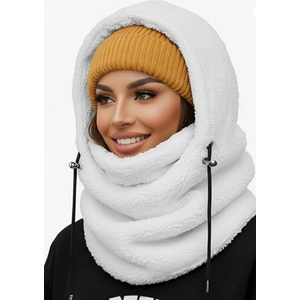 Ski Mask Balalclava Windproof Face Mask Warm Fleece Neck Cover for Cold Weather Helmet Hood for Men & Women