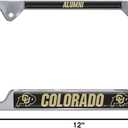 University of Colorado Buffaloes Metal License Plate Frame (Alumni (Chrome Frame))