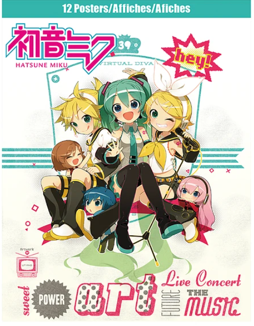 Hatsune Miku Poster Book