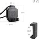 GEPULY Magnetic Neck Mount+Chest Mount for iPhone GoPro Hero 13 12 11 10 9 8 7 6 5 4 3 Max Session Insta360 AKASO DJI Necklace Selfie Holder Hands Free for Canon Digital Cameras Car