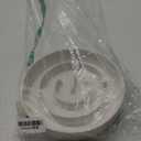 Ceramic Slow Feeder Dog Bowls, 2.0 Cups Slow Feeder for Medium and Large Dogs, Puzzle Maze Bowl to Slow Down Eating, 30oz, 8in, White