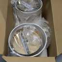 Battery Operated Wall Sconce Set of Two,Gold Wireless Modern with Remote Control Rechargeable Dimmable Lighting Indoor, LED Wall Lamp Fixtures for Bedroom, Living Room, 2-Pack