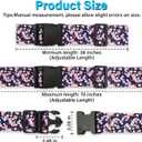 Luggage Straps for Suitcases TSA Approved, Luggage Identifiers for Suitcase, Adjustable Suitcase Strap for Baggage Security with Cute Patten, Travel Necessary Accessories (Anime Sakura)