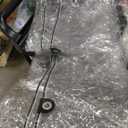 Heavy Duty Tarpaulin, Thickened Transparent Rainproof Cloth Waterproof Sunproof PVC Tarpaulin Windproof Tent Cloth(3x3m)