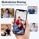 Hidden Camera,1080P HD WiFi Mini Nanny Cam with Night Vision & Motion Detection - Indoor/Outdoor Wireless Security Spy Cameras for Home, Car, Baby & Pet Monitoring-Upgraded A9