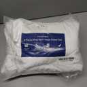 4 pc CGK Linens King Flat Sheet, Fitted Sheet, White