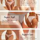 FINETOO 12 Pack Cotton Underwear for Women Cute Low Rise Bikini Panties High Cut Breathable Sexy Hipster Womens Cheeky, XS