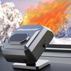 New Upgrade Portable Car Heater, 60s Fast Demisting Defroster, 12V 150W Auto Heater and Cooler with Air Purify Function, Car Fan Windshield Defroster for Vehicle, RV, SUV(CH-225)