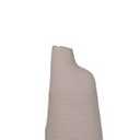 Decorative Ceramic Round Cone Shape Centerpiece Table Vase  Pink, Large