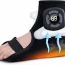 Foot 3 Renew Massager Modes with Heat Portable Adjustable 360° Vibration Relaxation Type C Charging Ultimate Comfort 2025 Triple Method Heated Foots Massager (1PC)