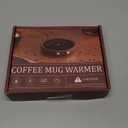 SWEETFULL Mug Warmer - Upgraded 36W Coffee Cup Warmer for Desk with 130-176 Digital Display, 2-12H Timer Auto Shut Off, Smart Electric Coffee Heating Plate, Ideal Gifts for Women Men - Black