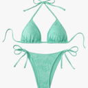 Women Sexy Bikini 2 Piece Sexy Tie Bikini Set Size S