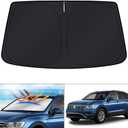 KUST Windshield Sun Shade for Volkswagen VW Tiguan 2018-2024 2025 Accessories Window Shade Foldable Sun Protector Block UV Rays Keep Car Cooler