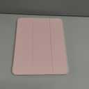 Akkerds Compatible with iPad (A16) 11th Generation Case 11 Inch 2025, for iPad 10th Generation Case 10.9 Inch 2022 with Pencil Holder, Slim Trifold Stand Protective Cover with Soft TPU Back, Pink