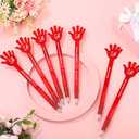 48 Pcs Red Ribbon Week Gifts Pens Bulk Drug Free Hand Ballpoint Pens Say No to Drugs Awareness Gift for Student School Classroom Volunteer Publicity Event Charity Campaigns Supplies (General)