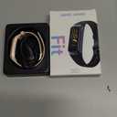 Fitness Tracker with Step Counter/Calories/Stopwatch, Activity Tracker, Health Tracker with Heart Rate Monitor, Sleep Tracker,1.10''AMOLED Touch Color Screen, Pedometer Watch for Women Men