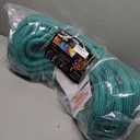 Pelican Rope High Strength Low Stretch Versatile Polyester Double Braid 100% Polyester Core and Cover The Ape Rigging Rope 3/4" x 150 ft. Green