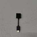 High-Speed Male to Female Extension Cable Plated Converter 4K Swivel Adapter Compatible with Streaming Stick, Black