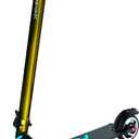 Hover-1 Eagle Foldable Electric Scooter with 300W Brushless Motor, 15 mph Max Speed, and 7 Miles Max Range (Black and Gold)