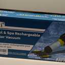 Vucaki 5-in-1 Handheld Pool Vacuum with 10.8FT Telescopic Pole – 14" Wheel Vacuum Head, 18.9GPM Suction, 70Min Runtime, Heavy Duty Pool Vacuum Cleaner for Inground & Above Ground Pools and Spas
