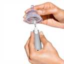 OXO Tot Bottle Brush with Nipple Cleaner and Stand Gray, 2-Pack