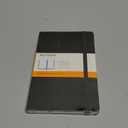 Moleskine Classic Notebook, Hard Cover, Medium (4.5" x 7") Ruled/Lined, Black, 208 Pages