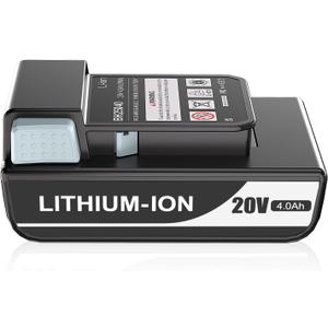 DSANKE 20V 4.0Ah Replacement Battery for Hoover ONEPWR Battery BH15030 BH25030 BH25040 BH15260PC, for All Hoover ONEPWR:BH53420V BH57005 BH12010 BH53310V BH53420PCE Cordless Vacuum Cleaner