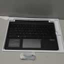 Surface Pro Keyboard Bluetooth Connection Type Cover with 7 Colors Backlit, Touchpad, Sleep/Wake Function, Rechargeable Battery for Surface Keyboard for Microsoft Surface Pro 7+/7/6/5/4/3