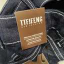Women's Wide Leg Jeans with Straight Leg Fit - High Waisted Tummy Control & Hip Lift Trendy Stretchy Denim Pants, Size 2